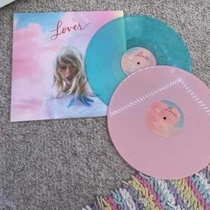 Taylor Swift - Lover (Target, Vinyl - 2-Disc Color Set) PINK & BLUE Swifties New